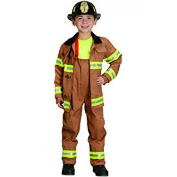 Brown Firefighter KIDS HIRE
